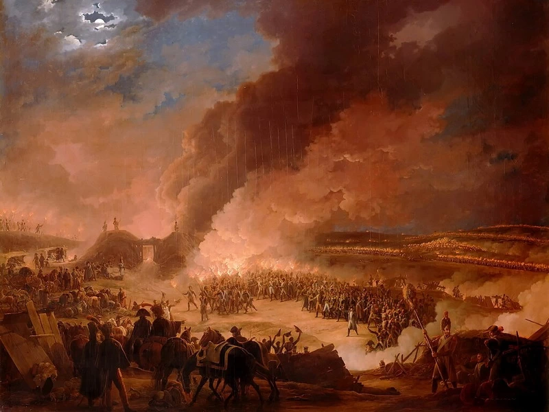1761-Louis Albert Guislain Bacler d'Albe- Vigilia della battaglia di Austerlitz